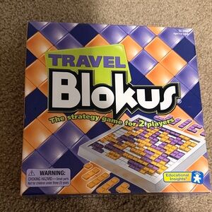 Travel Edition Strategy Game - Blue, Orange, Purple
